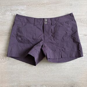Arc'teryx Women's Dark Purple Cargo Shorts